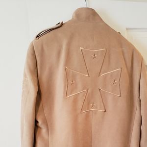 Military style blazer